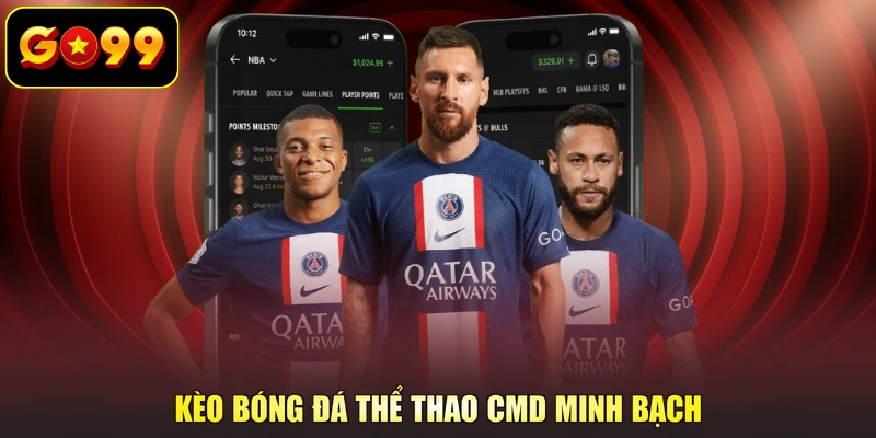 Kèo bóng đá thể thao CMD minh bạch